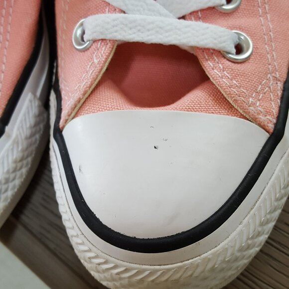 CONVERSE Chuck TAYLOR PINK SNEAKERS SZ 8 - Picture 5 of 8